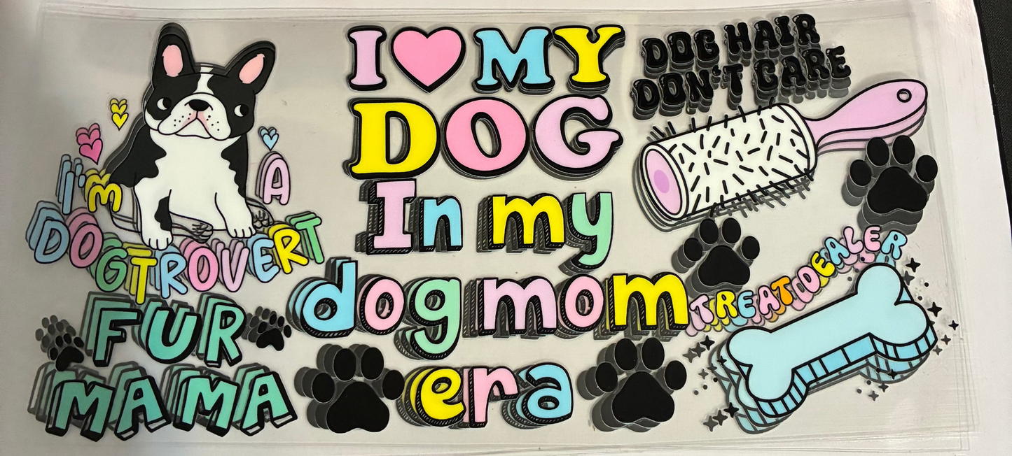 16oz Dog Mom Cup Wrap