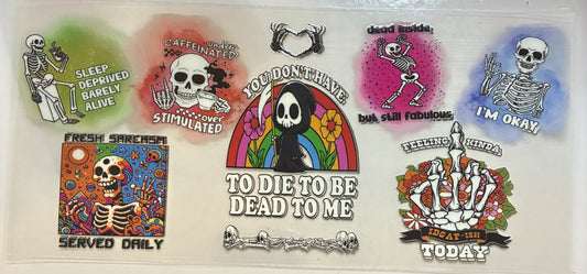 16oz Sarcastic Dead To Me Cup Wrap