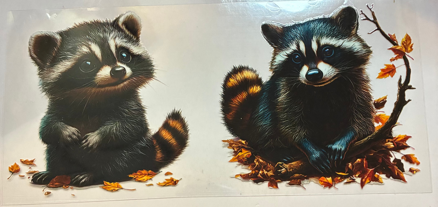 16oz Raccoon Cup Wrap