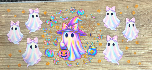 16oz Cute Ghost Cup Wrap