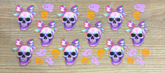 16oz Skulls Cup Wrap