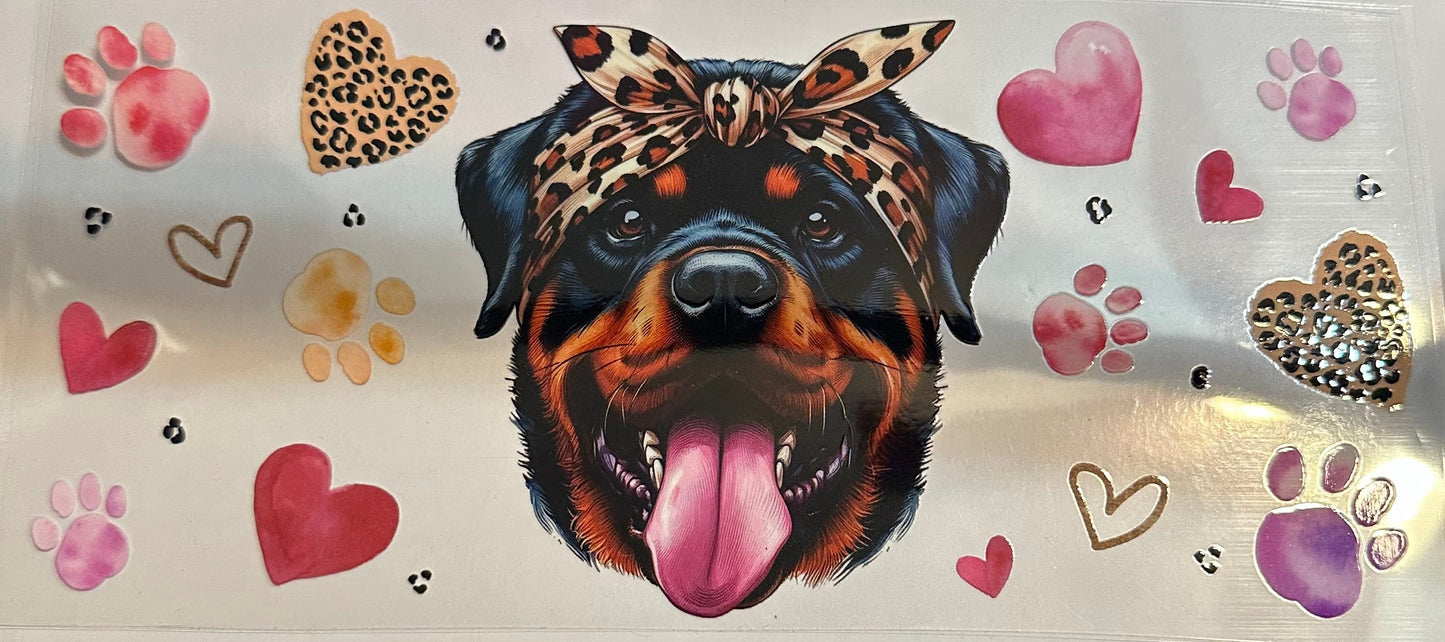 16oz Rottweiler Cup Wrap