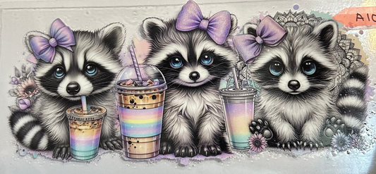 16oz Baby Raccoon Cup Wrap