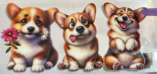 16oz Corgi Cup Wrap