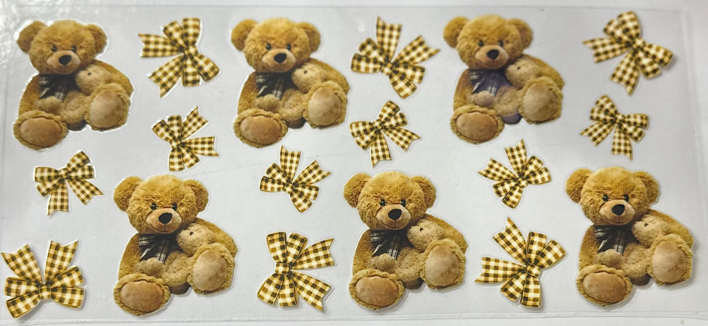 16oz Teddy Bear Cup Wrap