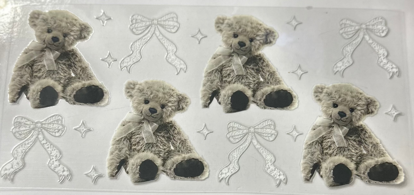 16oz Teddy Bear Cup Wrap