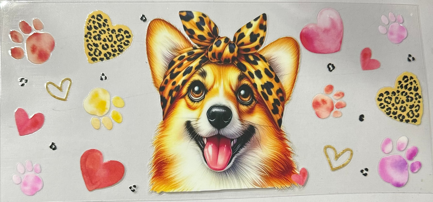 16oz Corgi Cup Wrap