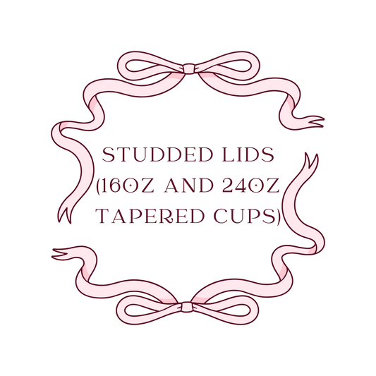 Studded Lids (16oz and 24oz Tapered Cups)