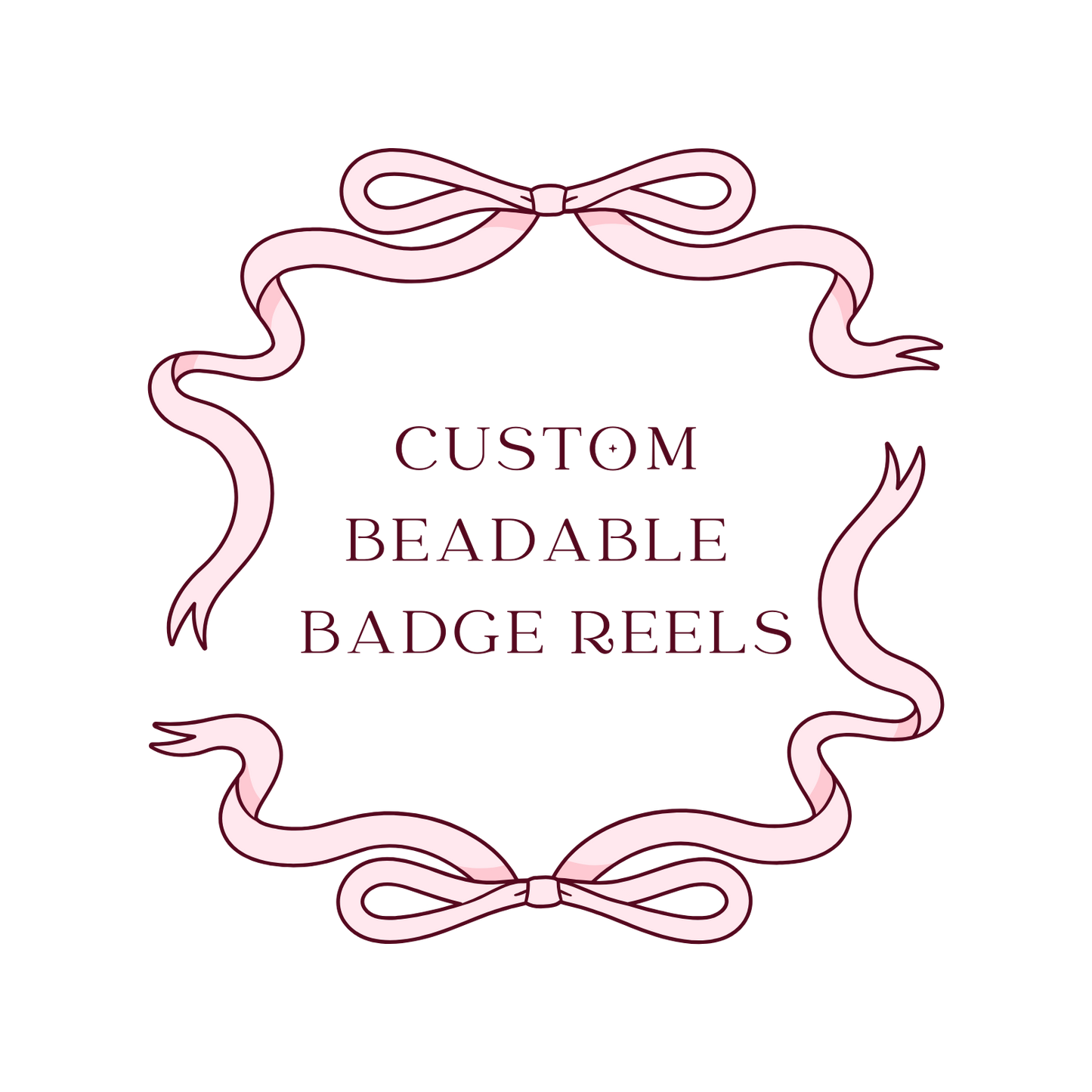 Custom Beadable Badge Reels