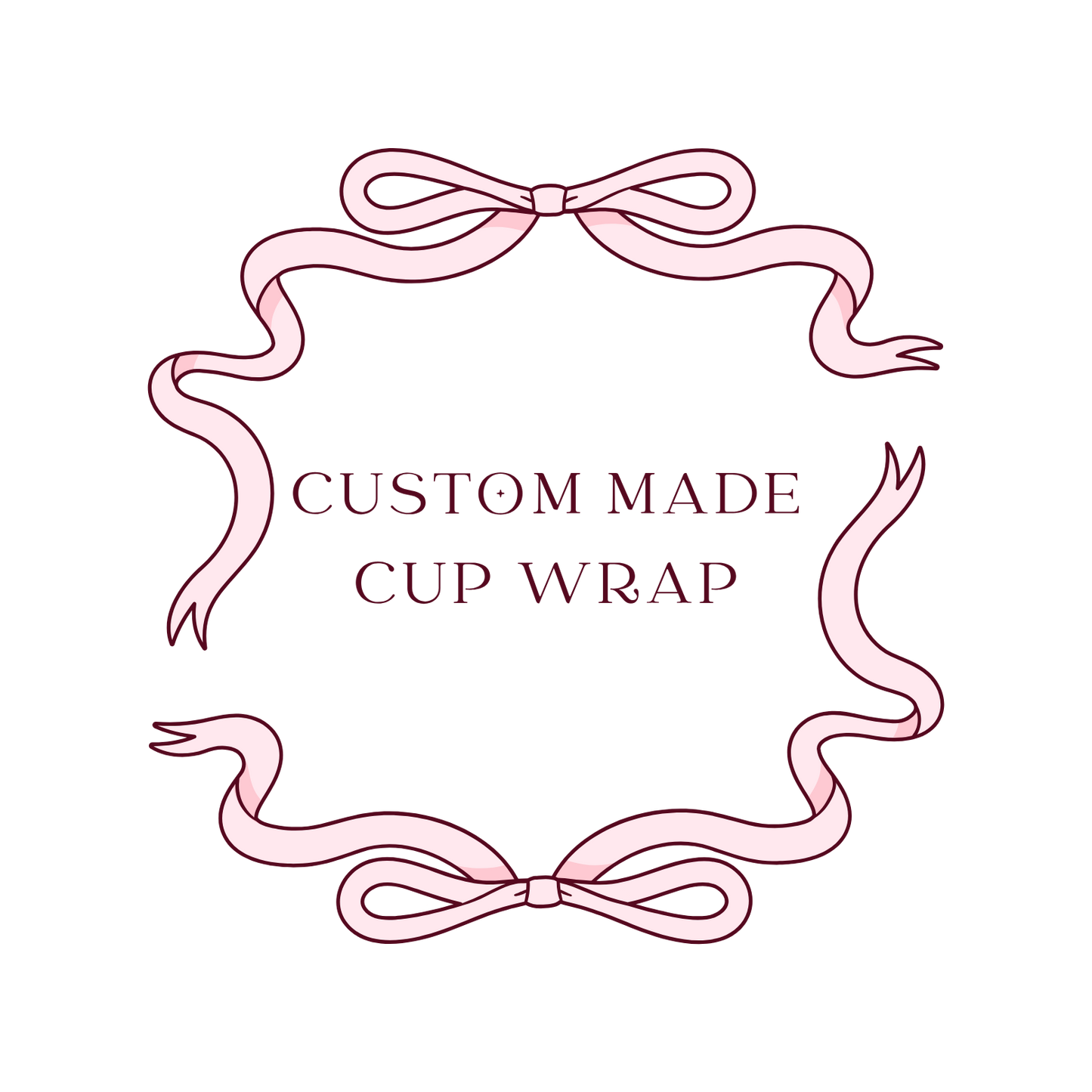 Custom Made Cup Wraps