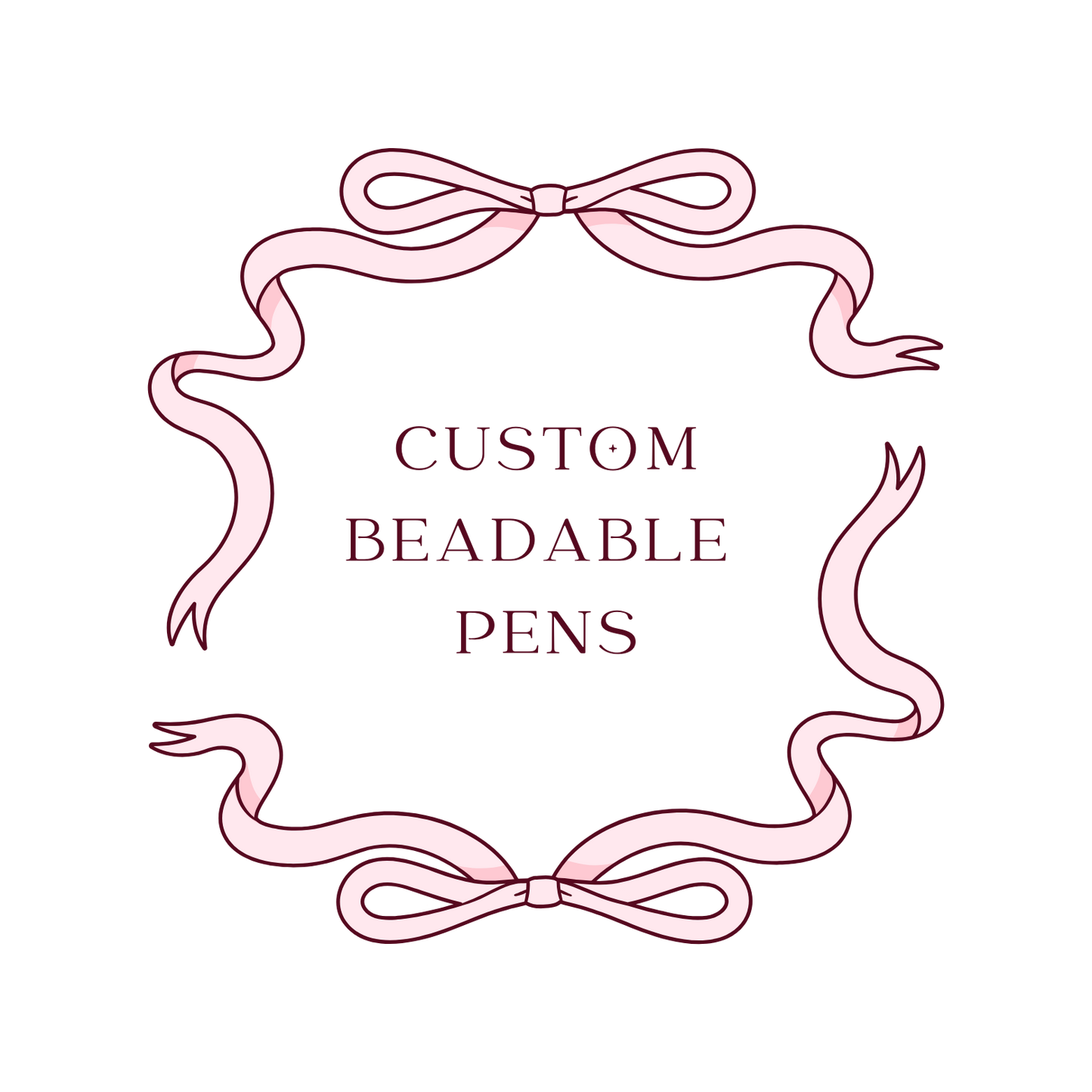 Custom Beadable Pens