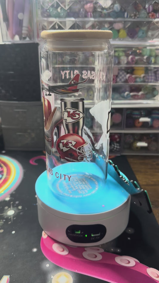 Premade glass 20oz cup